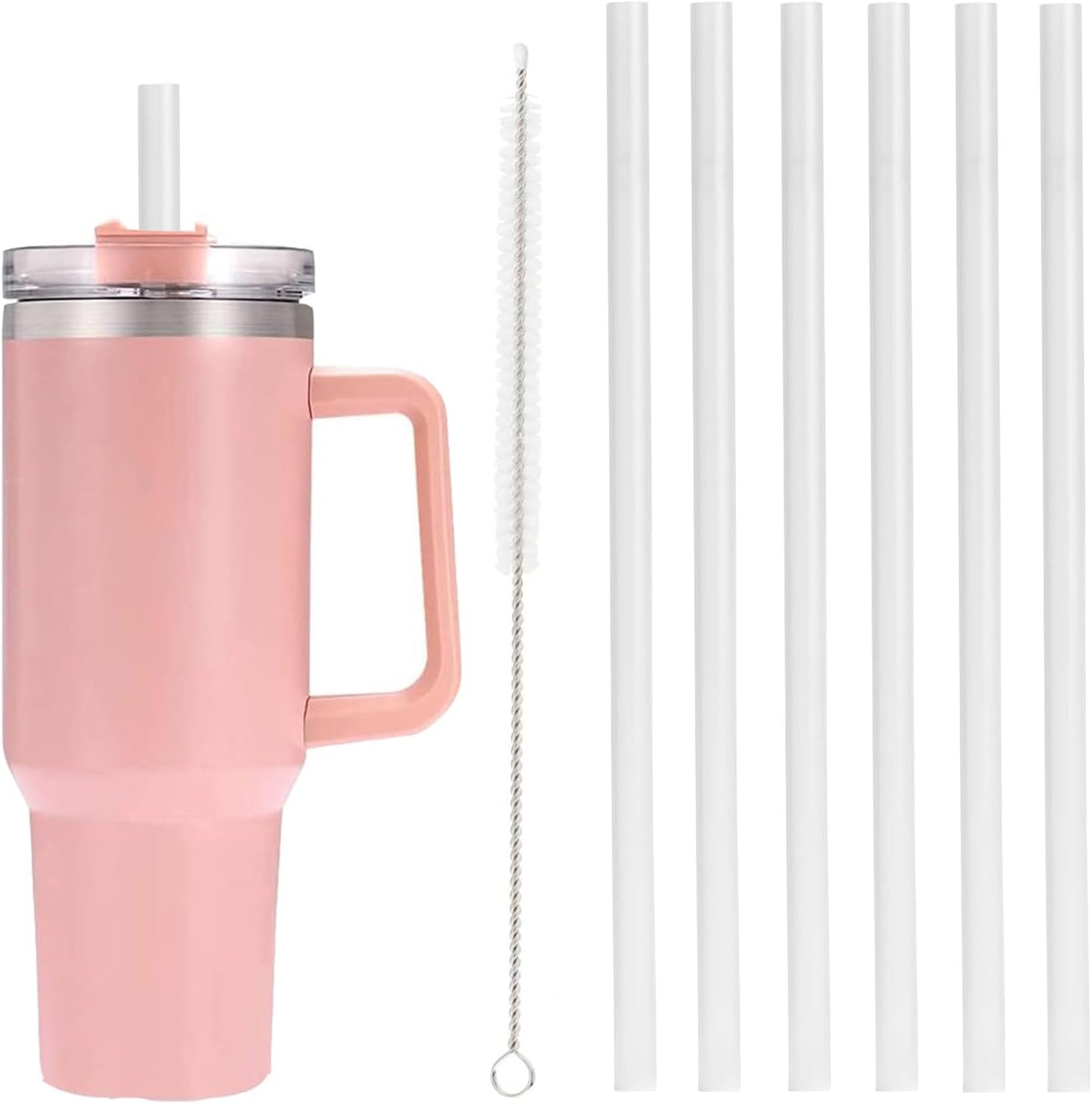 Replacement Straws with Cleaning Brush Compatible Stanley 30 oz 40 oz