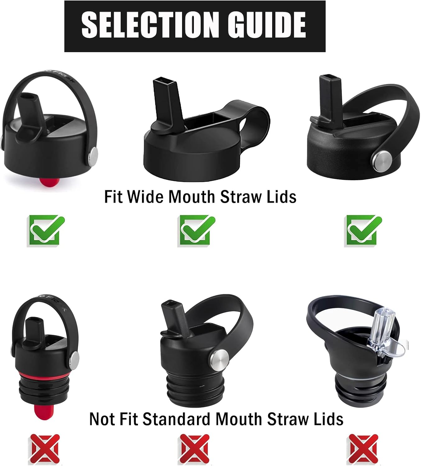 6 Pack Replacement Straws