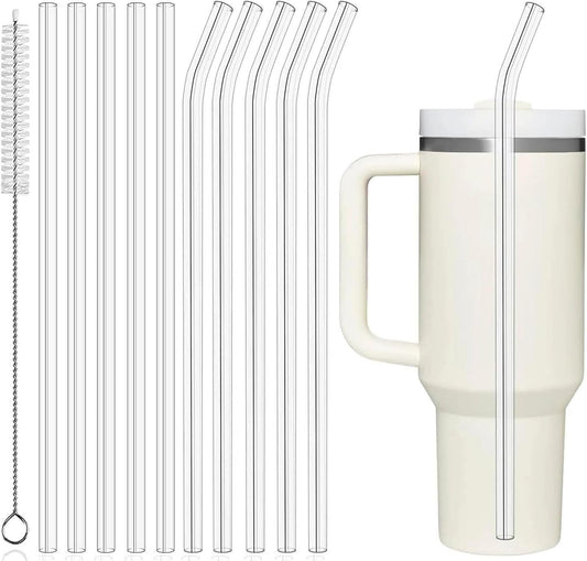 10-Pack 12" Replacement Straws